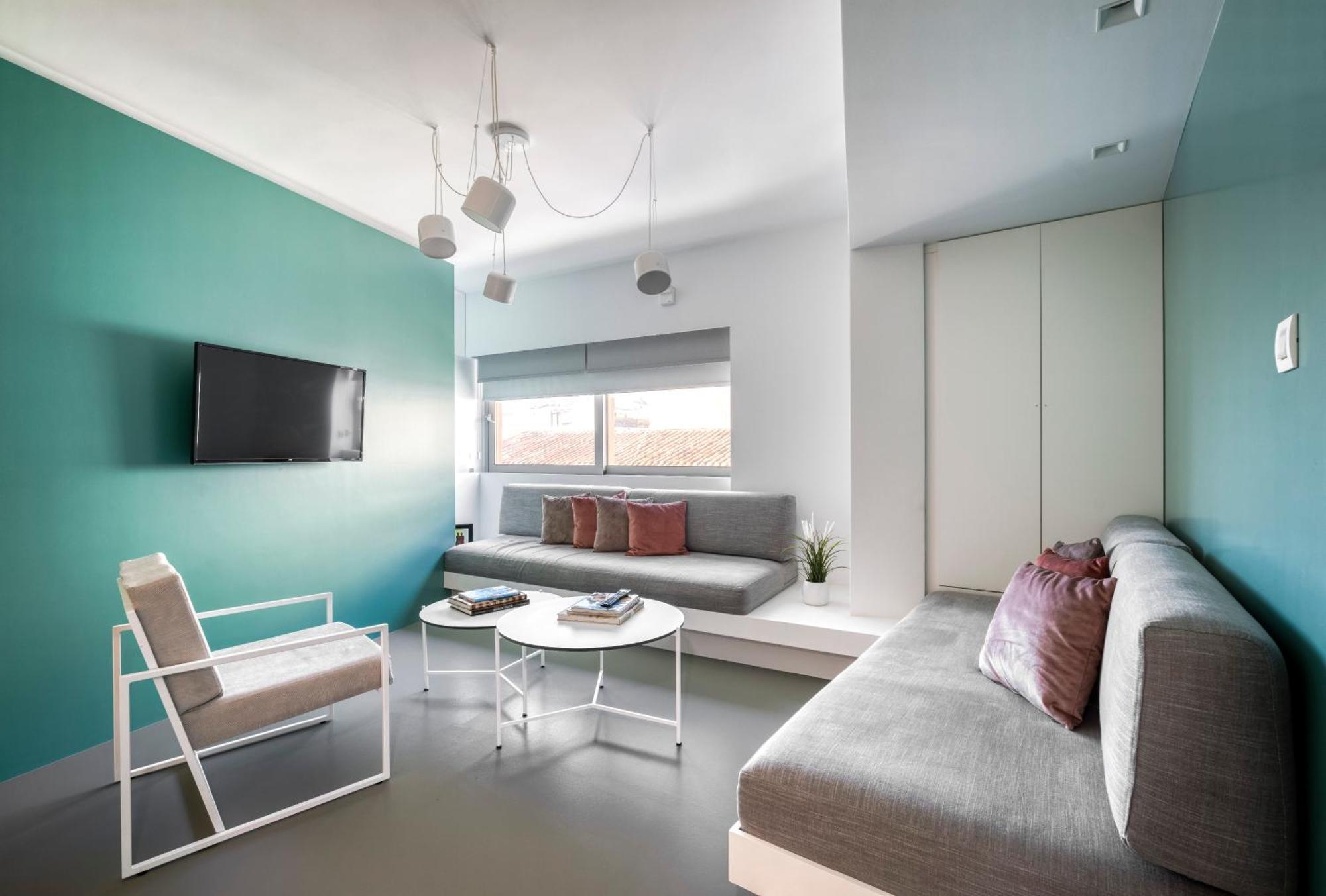شقة Athens Color Cube الغرفة الصورة